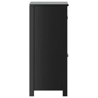 vidaXL Meuble de Salle de Bain Meuble bas pour Salon BERG Bois de Pin Massif
