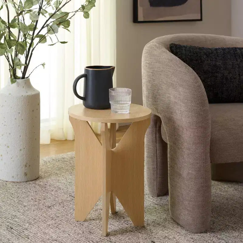 Table d'appoint Elken - ACC9302 - Sable - Safavieh