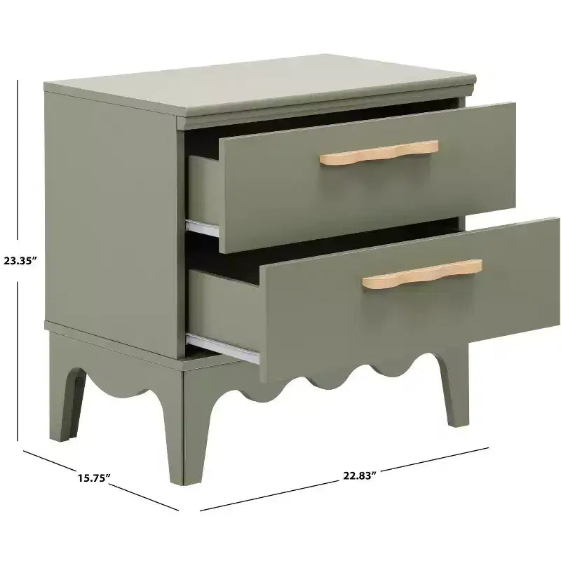 Table de chevet Lovette 2 tiroirs - NST9618 - Safavieh