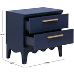 Table de chevet Lovette 2 tiroirs - NST9618 - Safavieh