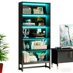 Bibliothèque, Grande étagère de rangement avec 5 niveaux