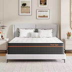Sweetnight 12-in Memory Foam Hybrid Mattress in a Box, Medium Firm