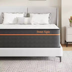 Sweetnight Matelas Hybride en Mousse à Mémoire de Forme 30,5 cm en Boîte, Fermeté Moyenne