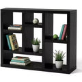 Open Shelf Bookcase, 7-Cube Freestanding Display Storage Cabinet, VC Exclusive, for Entryway, Living Room
