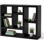 Open Shelf Bookcase, 7-Cube Freestanding Display Storage Cabinet, VC Exclusive, for Entryway, Living Room