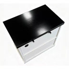 Buffet Cabinet with Storage, Sideboard Buffet with Glass Doors, Built-in Power Outlet, Black Relief Top Plate, for Kitchen, Coffee Bar, Pantry
