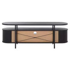 Etka 2 Drawer Tambour Door Media Stand - MED3112 - Safavieh
