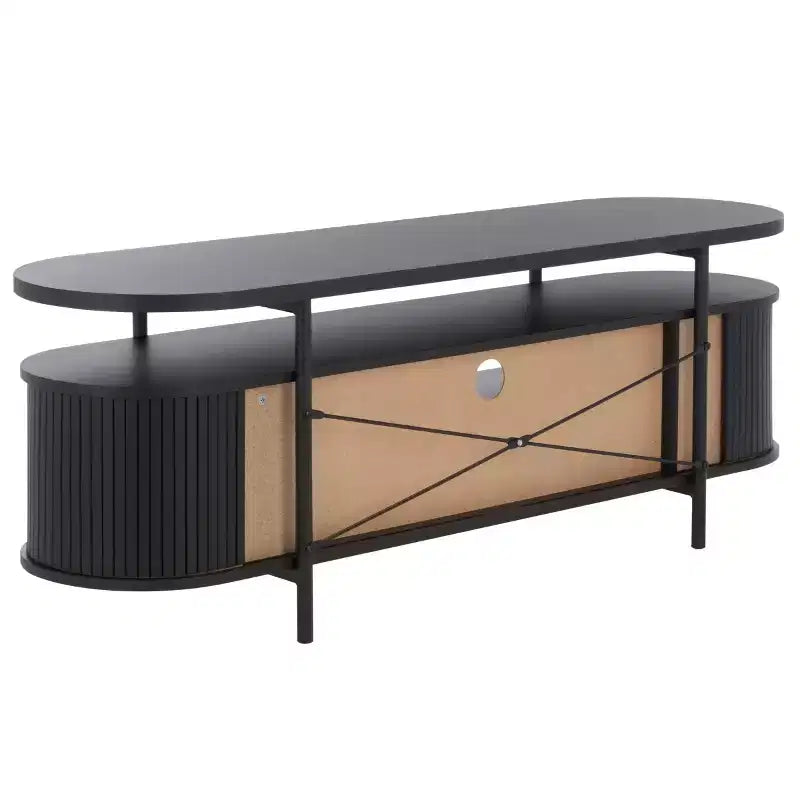 Etka 2 Drawer Tambour Door Media Stand - MED3112 - Safavieh