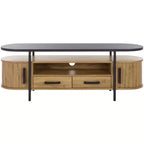 Etka 2 Drawer Tambour Door Media Stand - MED3112 - Safavieh