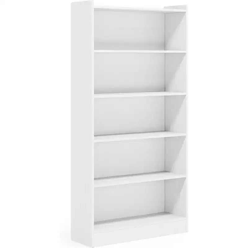 Lantine 6-Tier Tall Bookcase, 71 Inches Bookshelves and Bookcases, Floor Standing 5 Shelf Library Bookcase for Home Office, Living Room, Bedroom