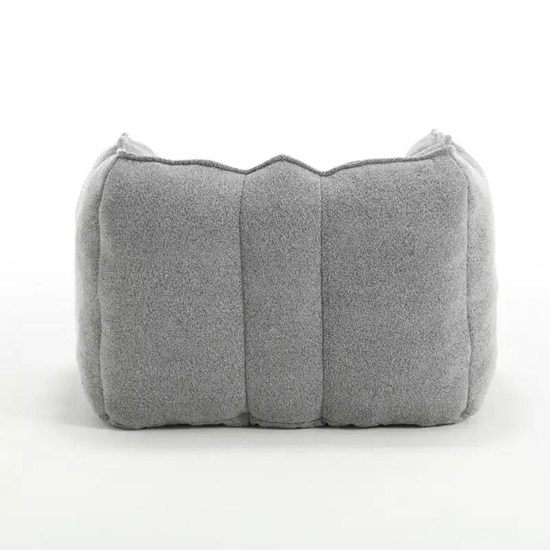 Fauteuil poire souple avec mousse haute résilience, canapé paresseux carré avec repose-pieds, housse pour adultes pour jouer, lire ou regarder la télévision