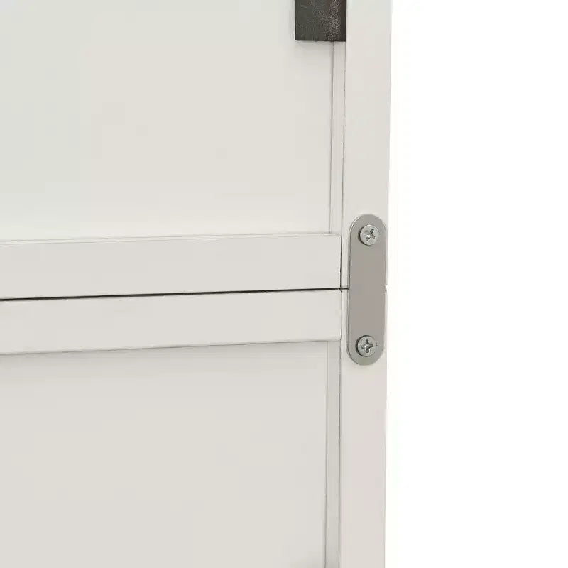 Étagère de rangement multimédia à 8 niveaux VIYET 11.69.370.9 - MDF blanc, étagères réglables