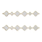 Signature Design by Ashley Harriswood Modern Glam Accent Mirror, Set of 2