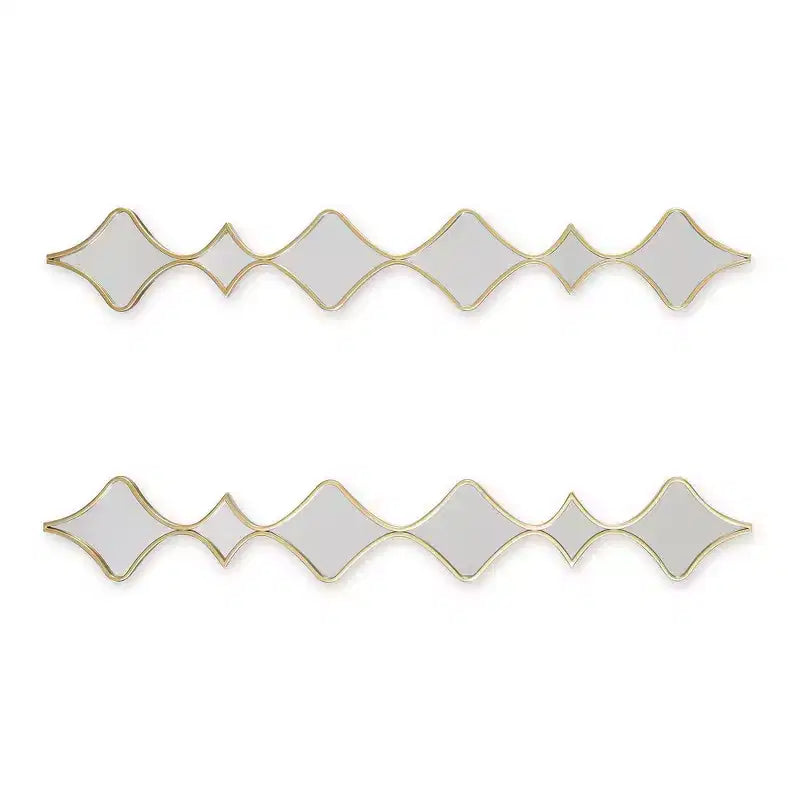 Signature Design by Ashley Harriswood Modern Glam Accent Mirror, Set of 2