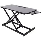Standing Desk Converter, Height Adjustable Sit Stand Up Desk Riser with Keyboard Tray, Desktop Workstation