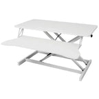 Standing Desk Converter, Height Adjustable Sit Stand Up Desk Riser with Keyboard Tray, Desktop Workstation