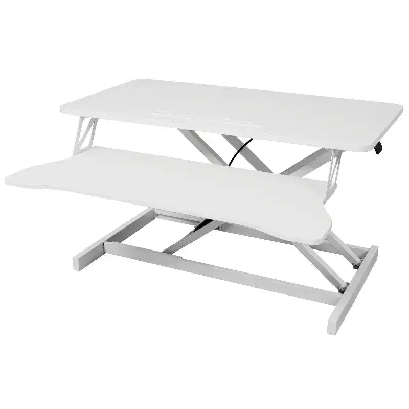 Standing Desk Converter, Height Adjustable Sit Stand Up Desk Riser with Keyboard Tray, Desktop Workstation