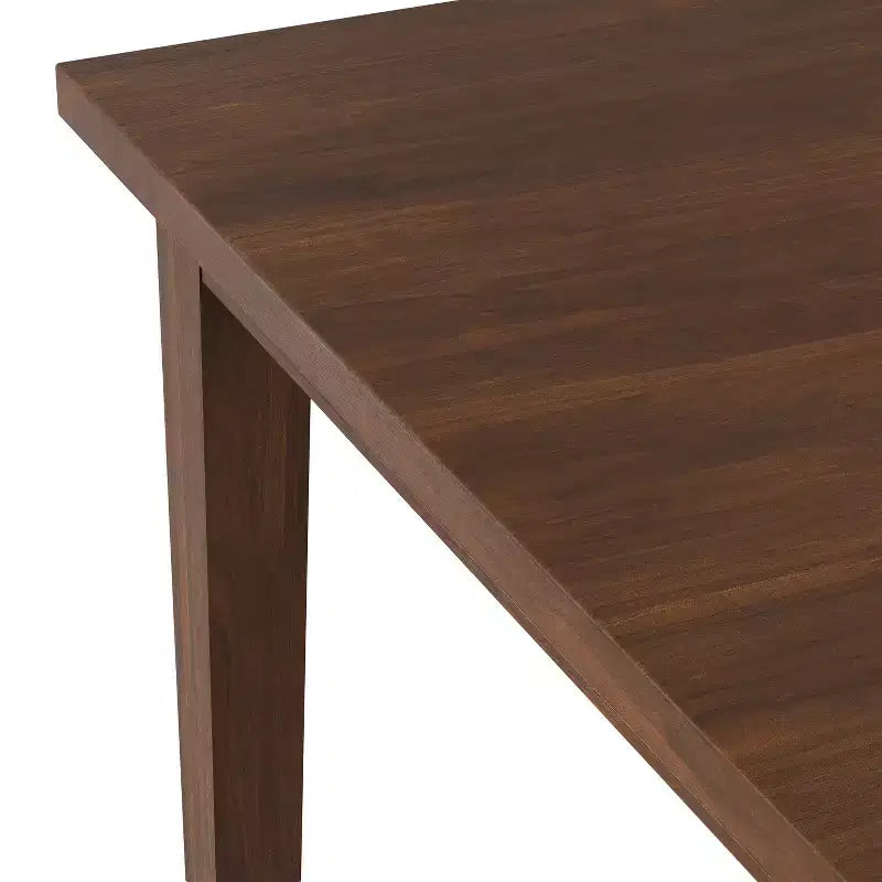 Colburn 54 x 54 inch Square Contemporary Dining Table in Walnut