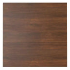 Colburn 54 x 54 inch Square Contemporary Dining Table in Walnut