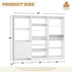 Besiost Closet System with Drawers and Shoe Racks