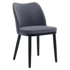 Dining Chairs, Upholstered Fabric Dining Room Side Chairs, Chair for Dining Table with Padded Seat and Wood Legs-Modern Dining Chairs