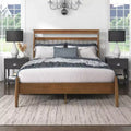 GDFStudio Arlo Transitional Wood Platform Bed with Headboard
