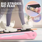 KRISRATE Walking Pad, 2 in 1 Under Desk Treadmill for Home Office, 2.5 HP Mini Compact Walking Treadmill, Installation-Free, Unique Lighting Design