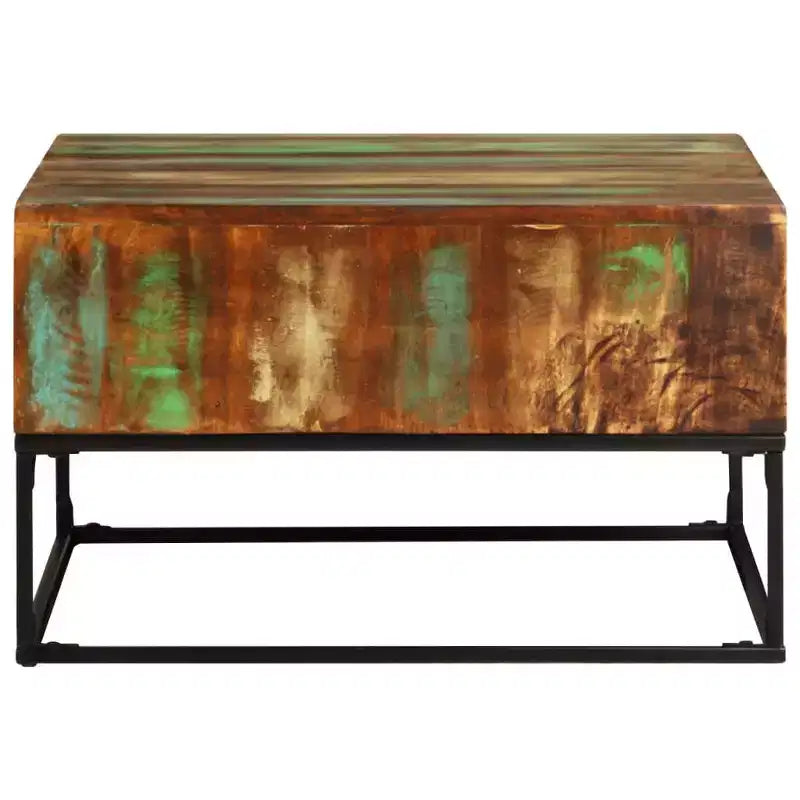 vidaXL Coffee Table Rough mango wood Rough mango wood Medium
