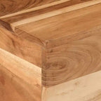 vidaXL Coffee Table Rough mango wood Rough mango wood Medium