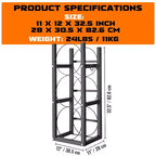 Support de bouteilles de réfrigérant 3 x 13,6 kg, Support de bouteilles de réfrigérant Supports et porte-bouteilles de gaz pour Fréon, gaz, oxygène, azote