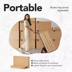 Standing Desk with Drawers and File Cabinet, 47 Inch Electric Height Adjustable Desk with Storage, Ergonomic Stand Up Table with Monitor Stand