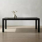 Modern 60 Expandable Dining Table with Hidden Center Leaf, Ash Wood Veneer, Adjustable Feet, Accommodate Seats 68,For Dining Room - Morden Fort