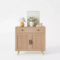Sideboard Cabinet with Door and Drawer, Coffee Bar Table, Accent Cabinet with Storage, Sideboard Buffet for Kitchen Dining Room Entryway