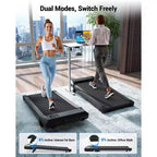 DeerRun Q2 Urban 7% Incline Mini Under desk wakling pad 14.96*35.43inches Belt With App & LED Display