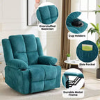 Oversized Power Lift Recliner Chair for Elderly,135Adjustable Lay Flat Lift Chair Electric Recliner Chairs, 2 Cup Holders and Stand Assist