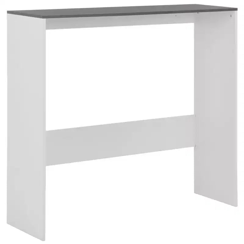 vidaXL Table de bar Table haute Table de bistrot pour cuisine avec 2 plateaux de table