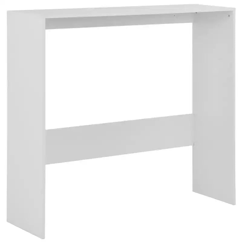 vidaXL Table de bar Table haute Table de bistrot pour cuisine avec 2 plateaux de table