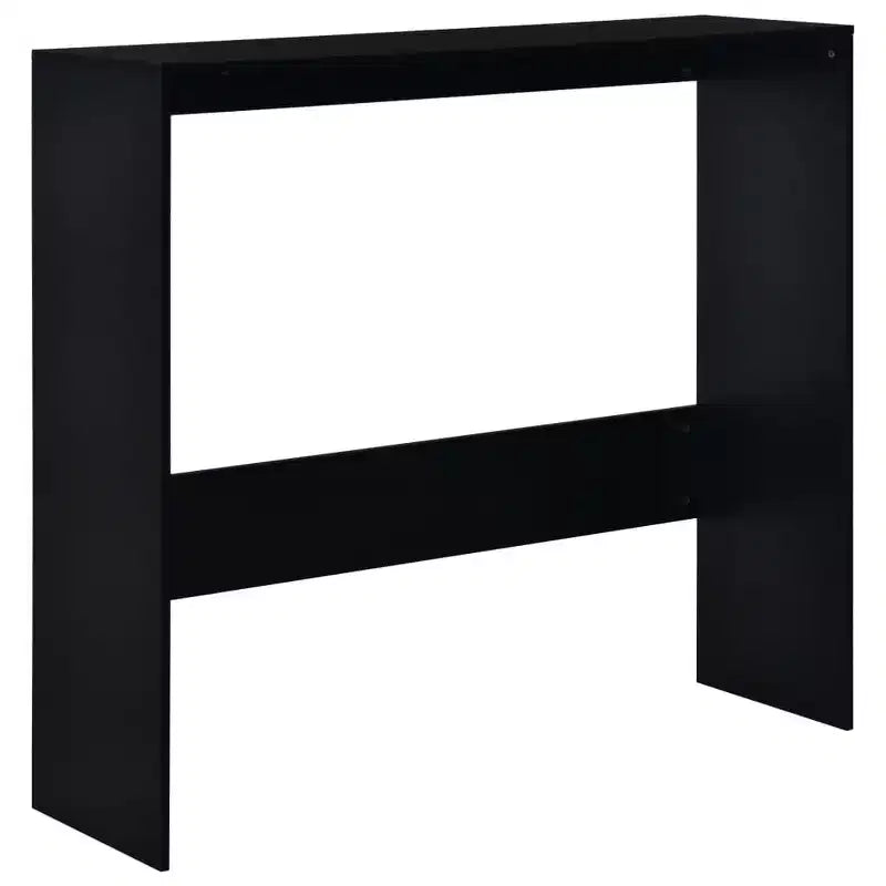 vidaXL Table de bar Table haute Table de bistrot pour cuisine avec 2 plateaux de table
