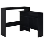 vidaXL Bar Table Pub Table for Kitchen Dining Bistro Table with 2 Table Tops