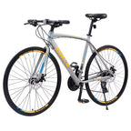 Vélo NAYSAYE 27,5 pouces 3x8/24 vitesses, freins à disque, cadre en aluminium, pour hommes et femmes, adolescents et adultes, pour le cyclisme urbain, 67,32 x 14,56 x 39,37