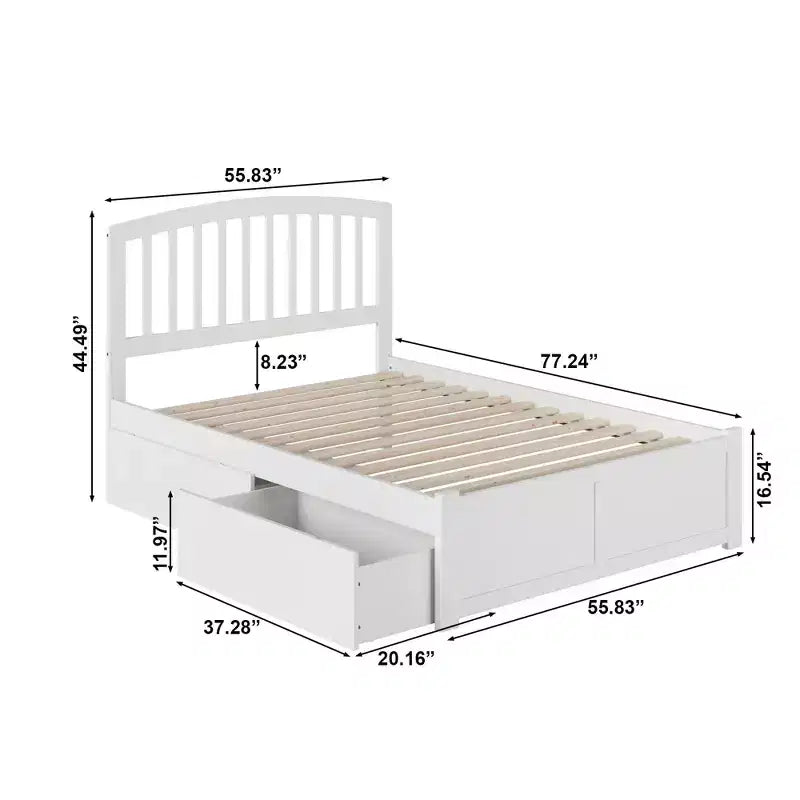 HomeStock Freestanding Headboards with Bed Frame