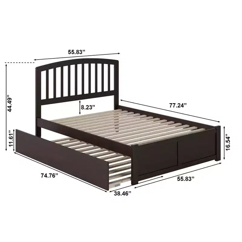 HomeStock Freestanding Headboards with Bed Frame