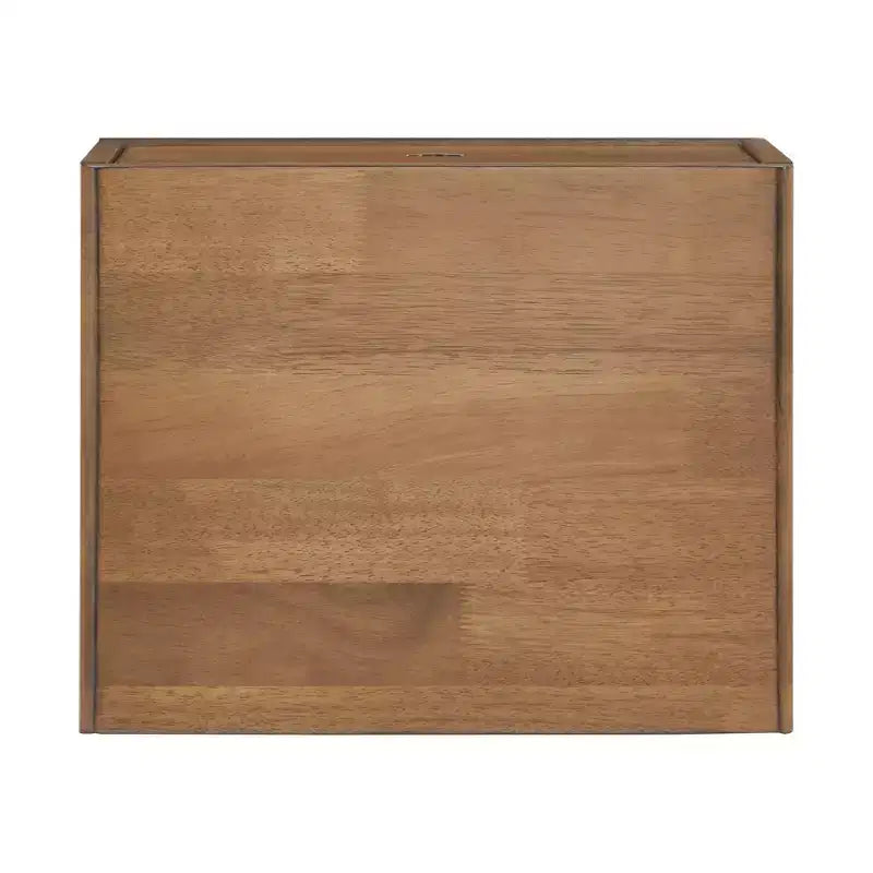 Camryn Oak Finish 2-Drawer Nightstand - Oak - iNSPIRE Q