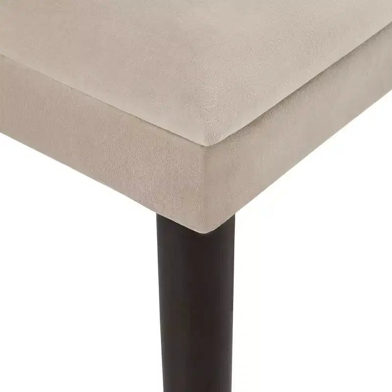 Chaises de salle à manger Pruett Velvet Channel Back (lot de 2) - iNSPIREQ