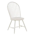 Chaise d'appoint en métal Norfolk Hoop High Back Windsor avec siège en bois (lot de 2) - iNSPIREQ