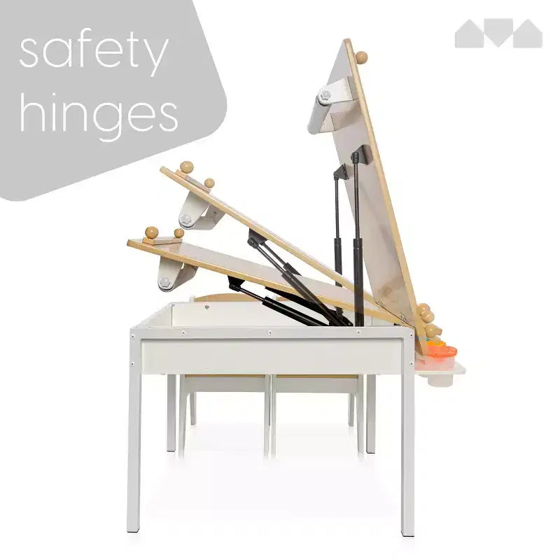 Milliard 2-in-1 Kids Art Table and Chair Set