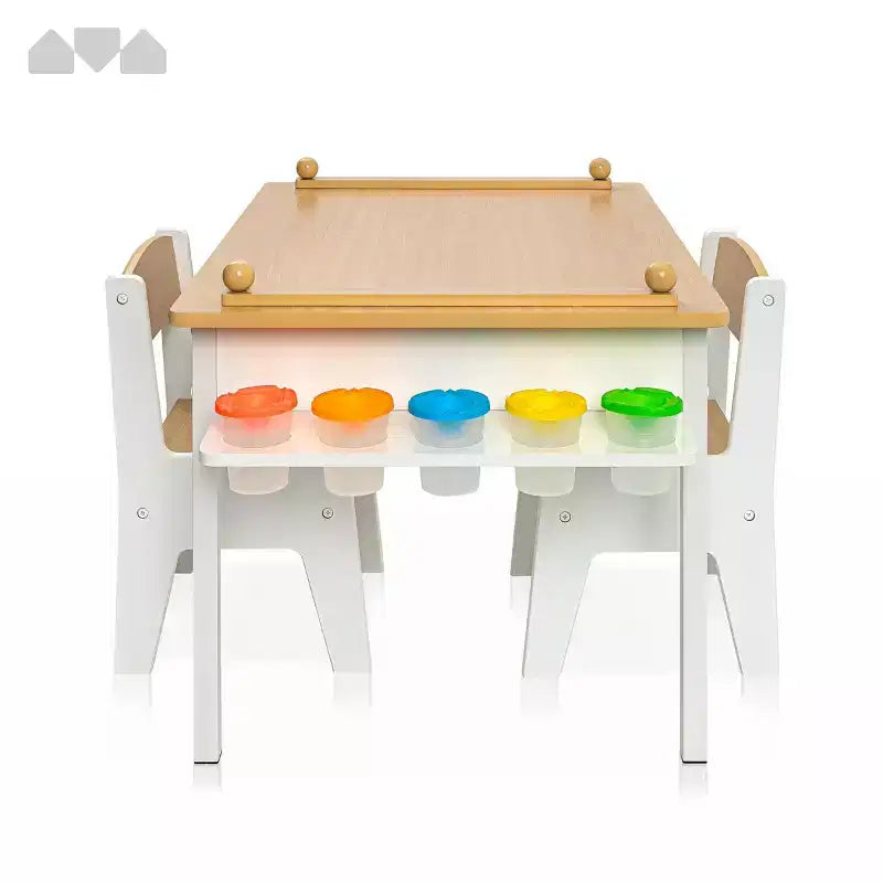Milliard 2-in-1 Kids Art Table and Chair Set