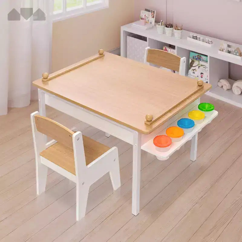 Milliard 2-in-1 Kids Art Table and Chair Set