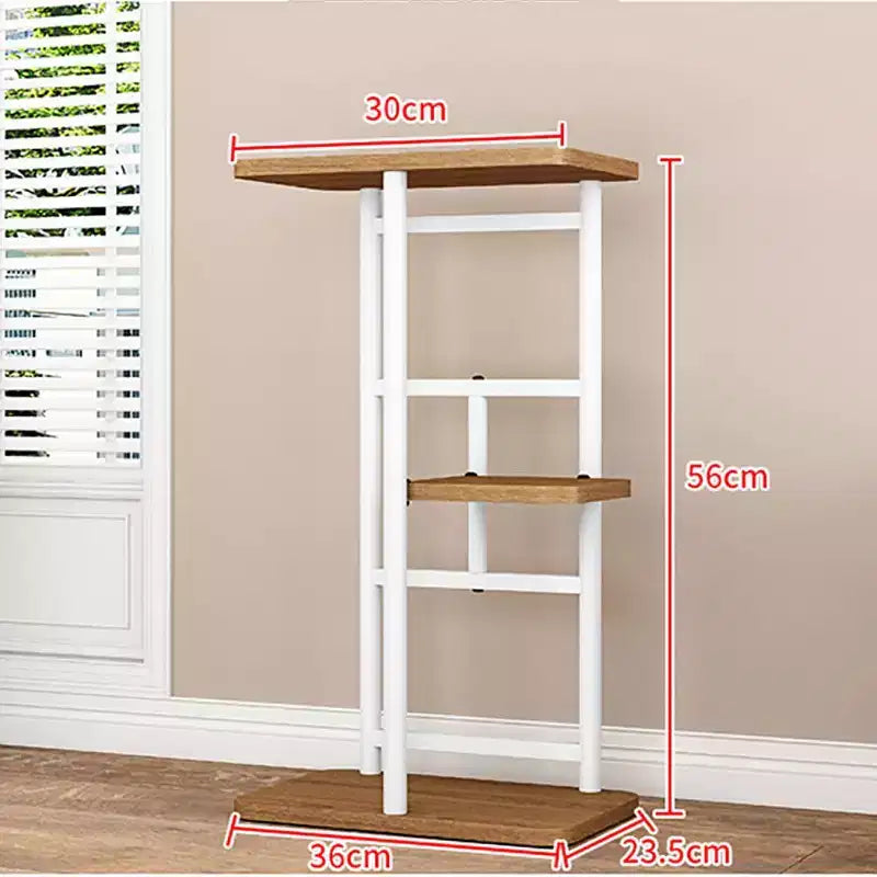 Support de Plante Intérieur Extérieur, Étagère d'Angle Haute à 4 Niveaux pour Plantes, Étagère Haute en Métal Multi-Niveaux pour Plantes, Présentoir pour Patio Jardin
