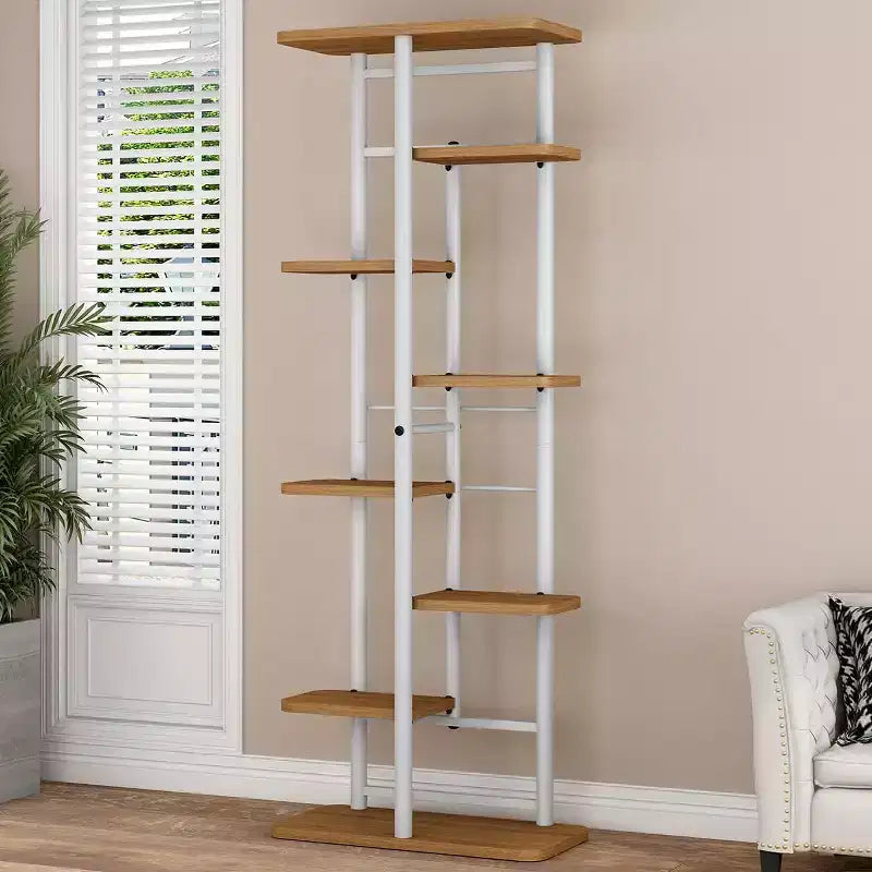 Support de Plante Intérieur Extérieur, Étagère d'Angle Haute à 4 Niveaux pour Plantes, Étagère Haute en Métal Multi-Niveaux pour Plantes, Présentoir pour Patio Jardin